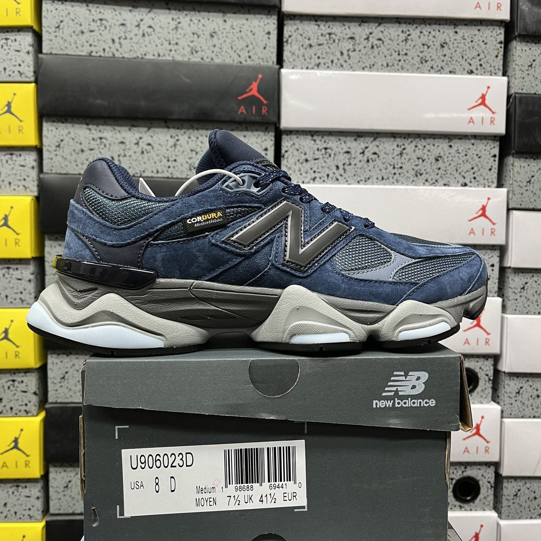 NB 9060 Navy Suede