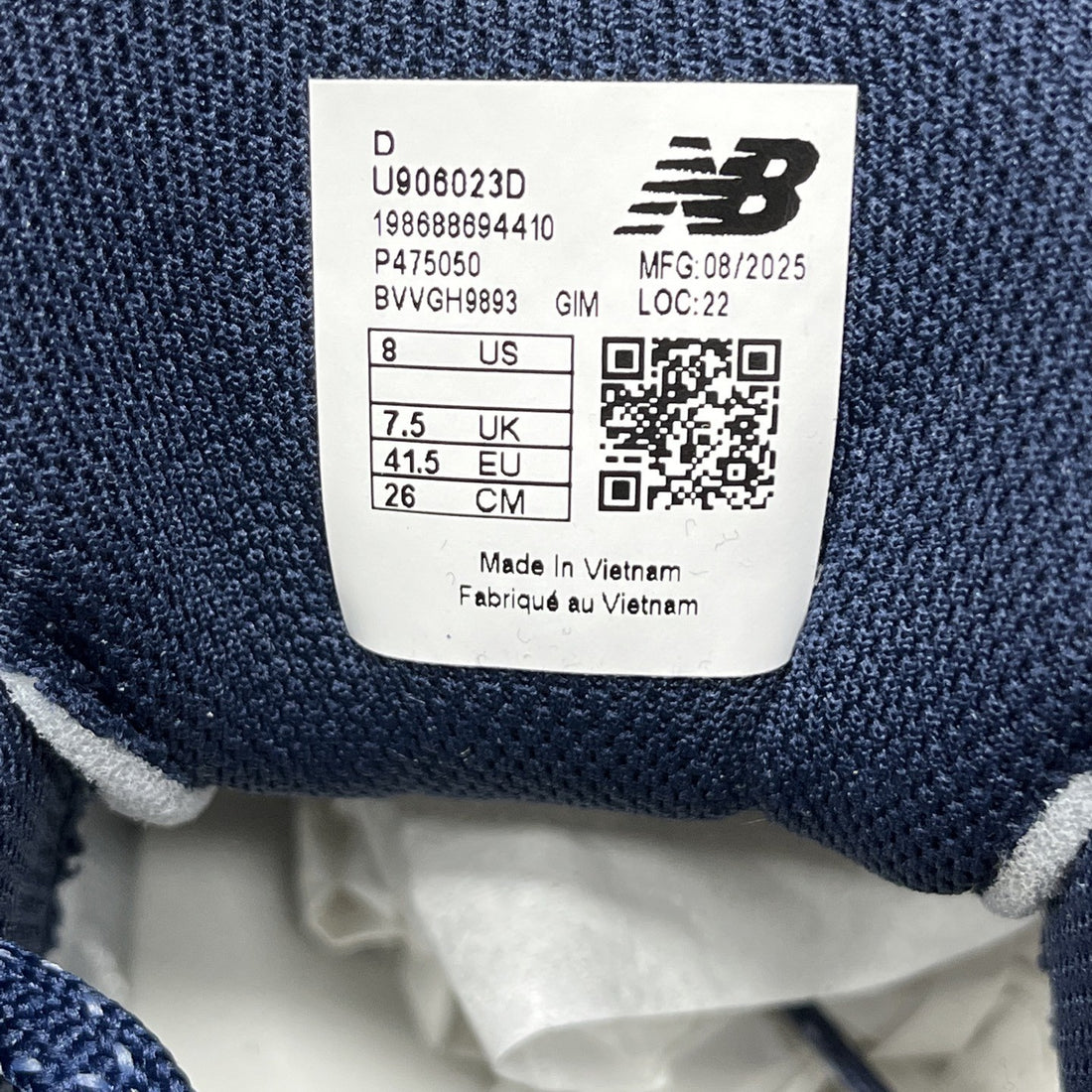 NB 9060 Navy Suede