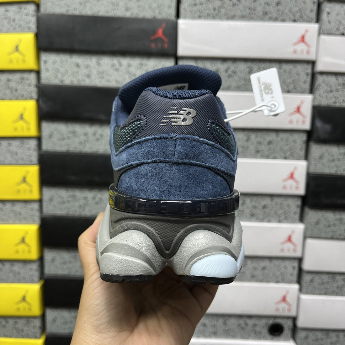 NB 9060 Navy Suede