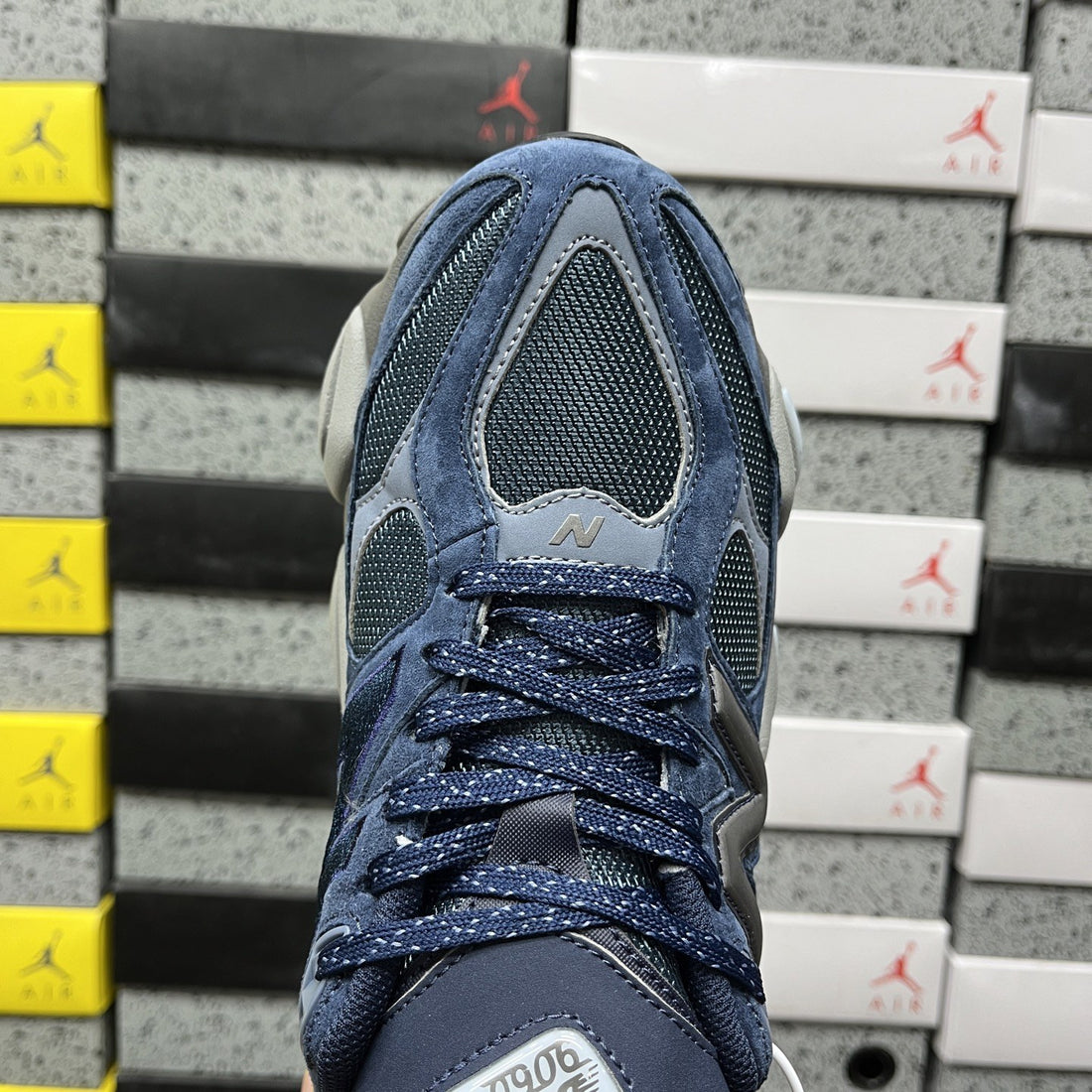 NB 9060 Navy Suede