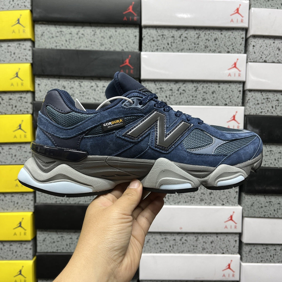 NB 9060 Navy Suede