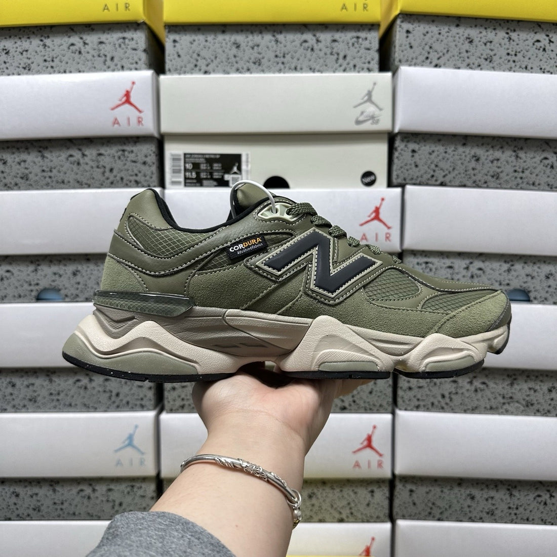 NB 9060 Olive Green