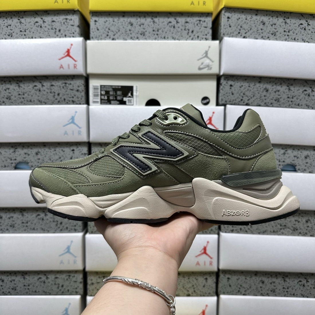 NB 9060 Olive Green