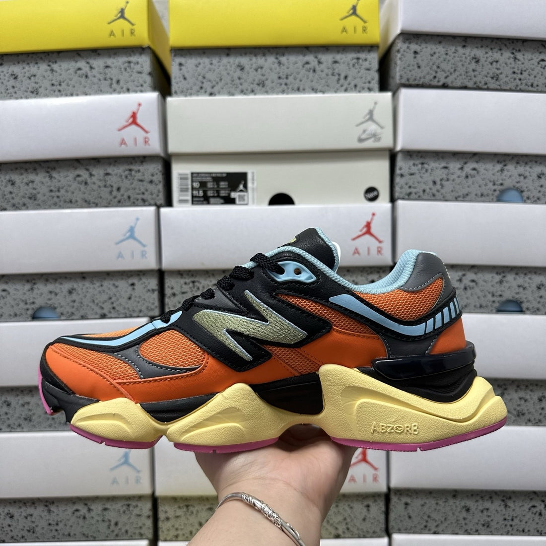 NB 9060 Orange Multicolor