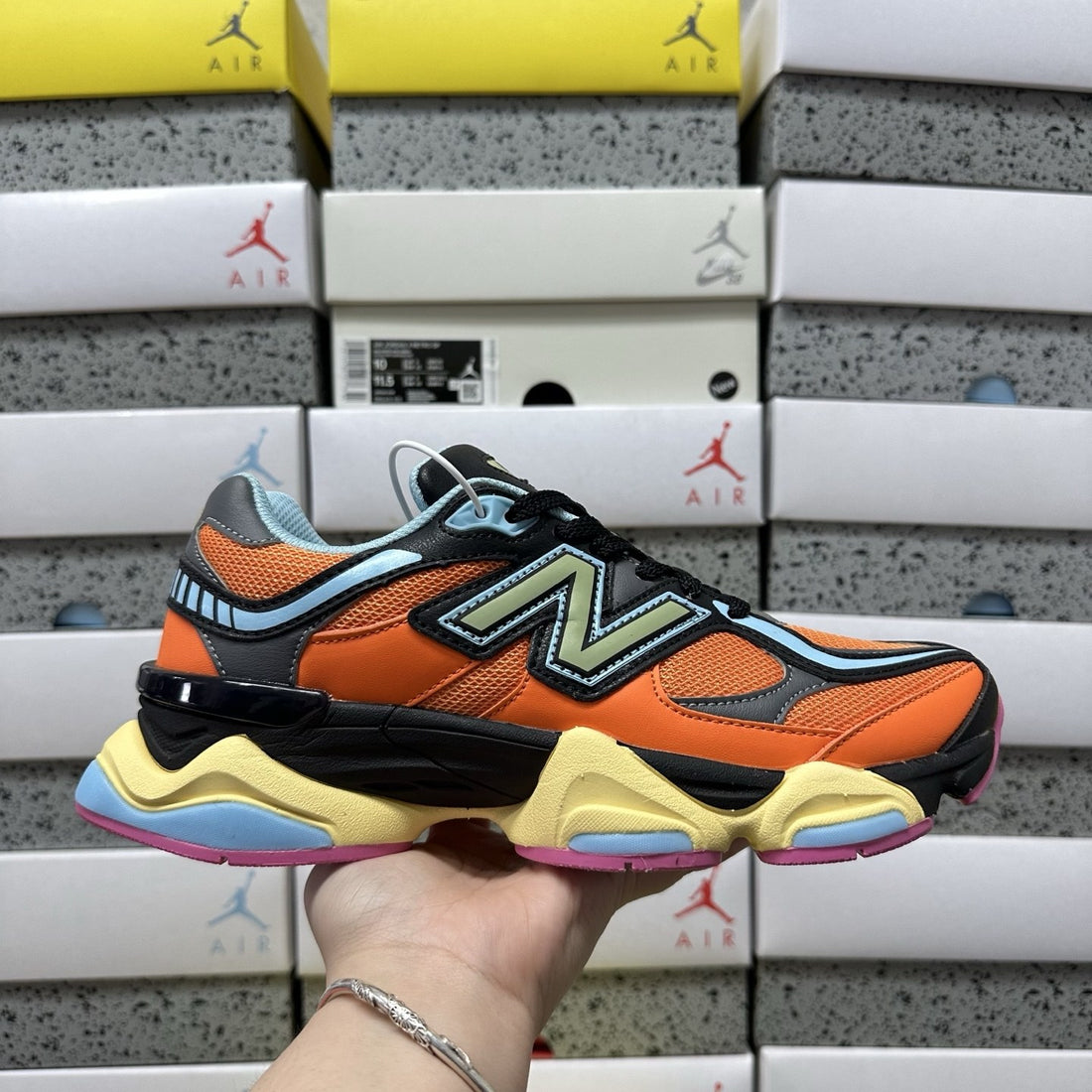 NB 9060 Orange Multicolor