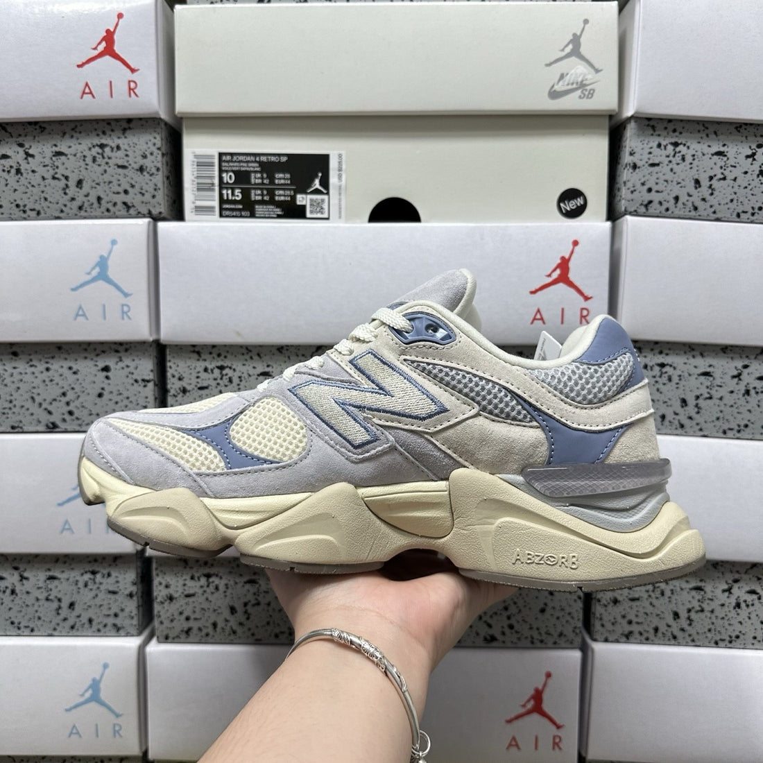 NB 9060 Periwinkle Cream