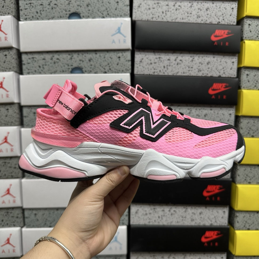 NB 9060 Pink Black Utility
