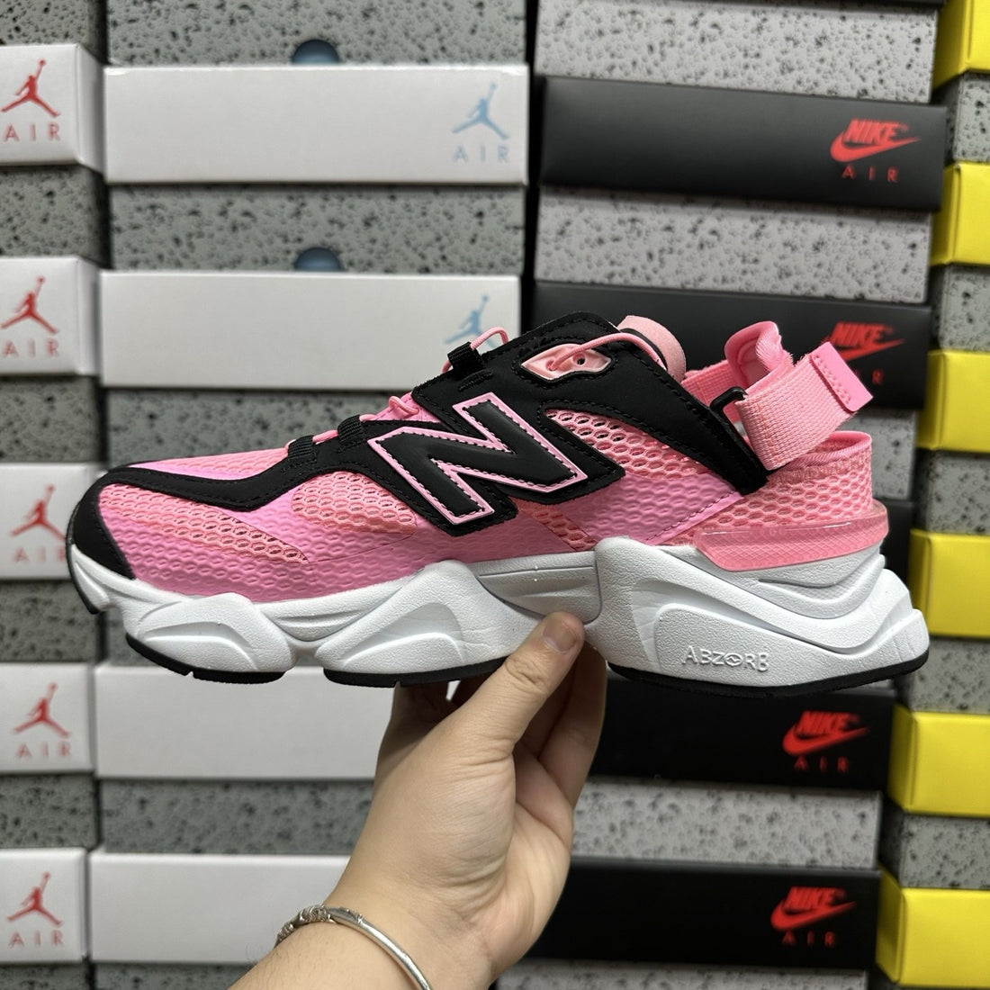 NB 9060 Pink Black Utility
