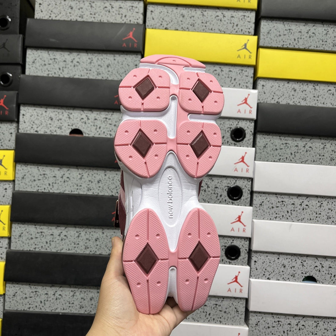 NB 9060 Pink Burgundy