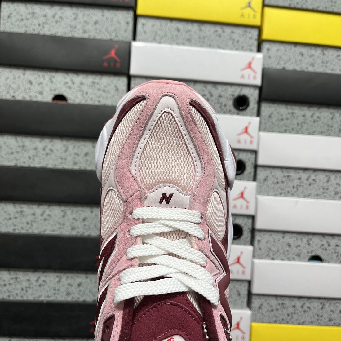 NB 9060 Pink Burgundy