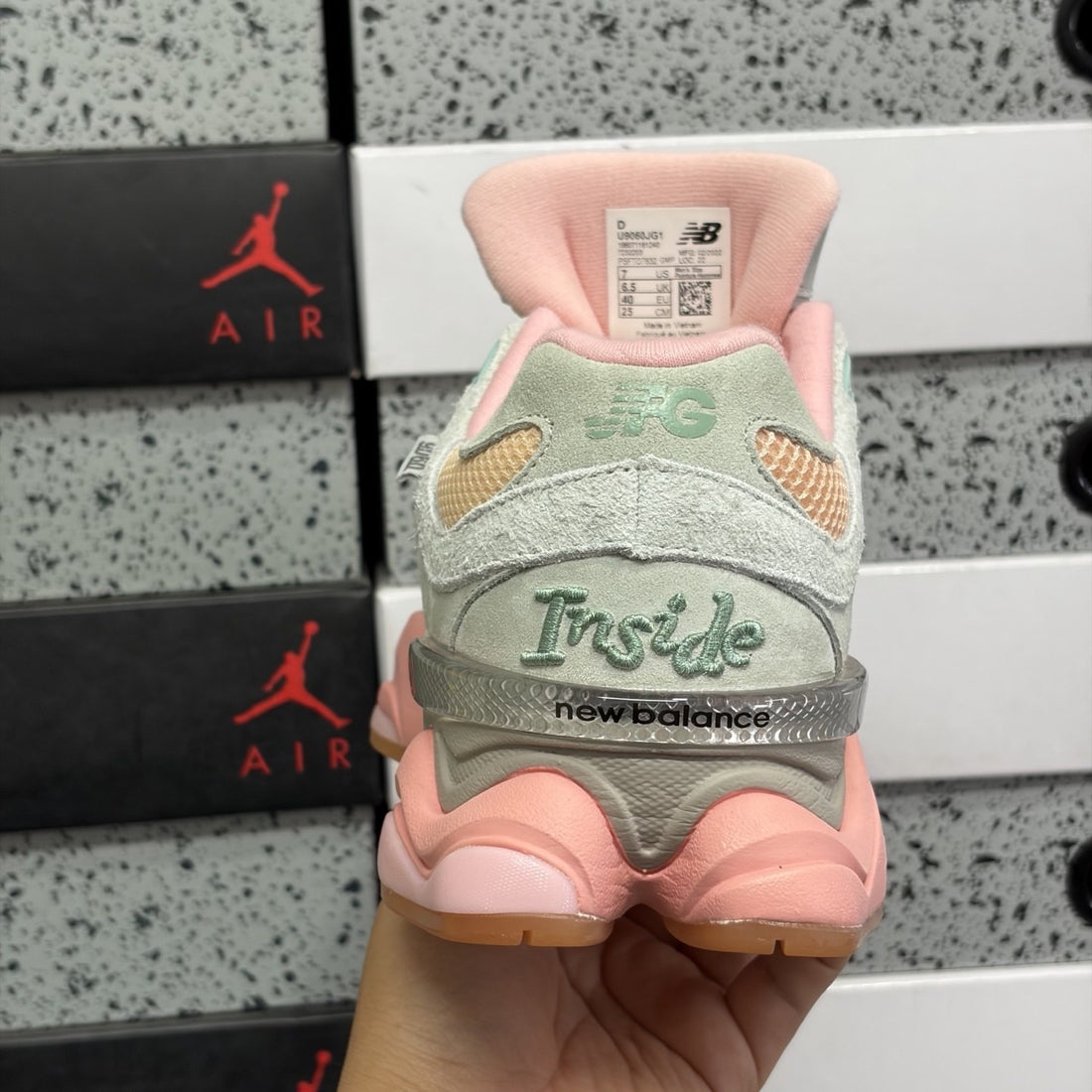 NB 9060 Pink Grey Freshgoods