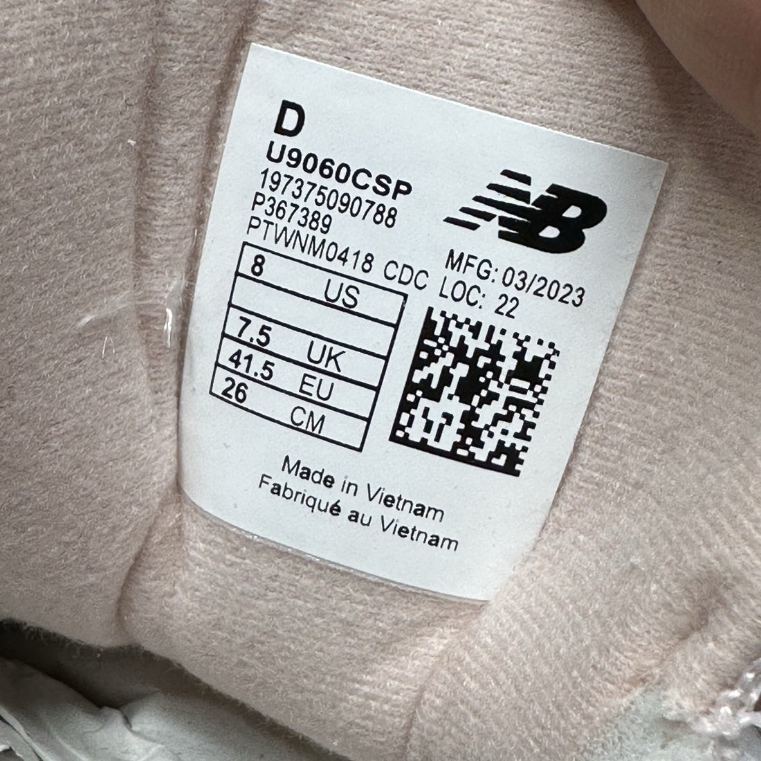 NB 9060 Pink Haze