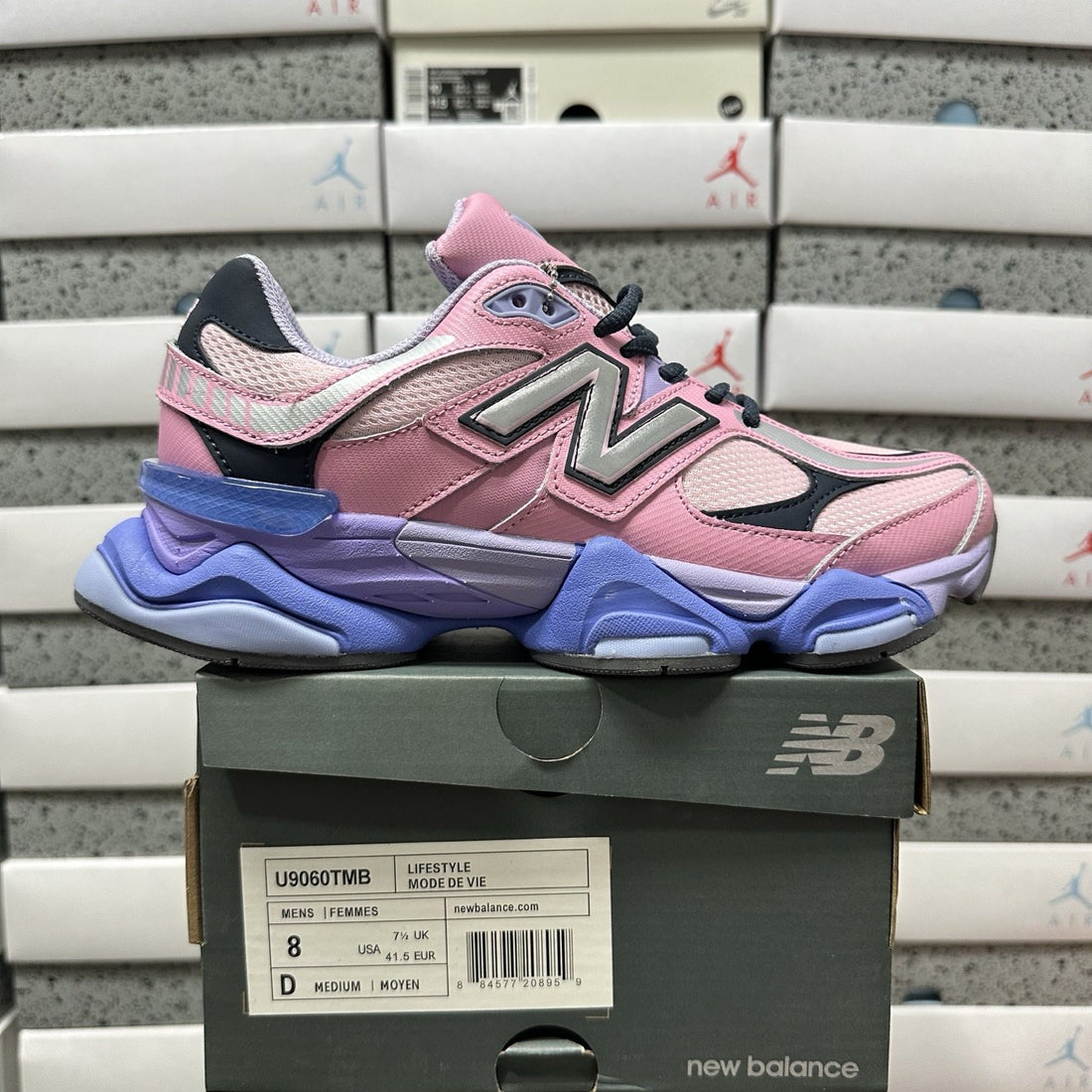 NB 9060 Pink Purple Blue