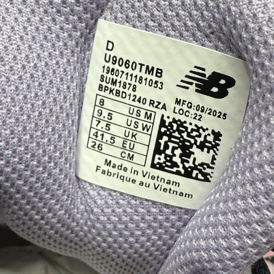 NB 9060 Pink Purple Blue
