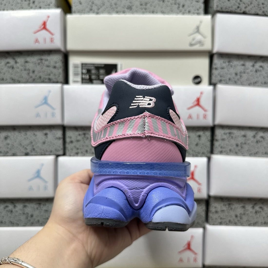 NB 9060 Pink Purple Blue