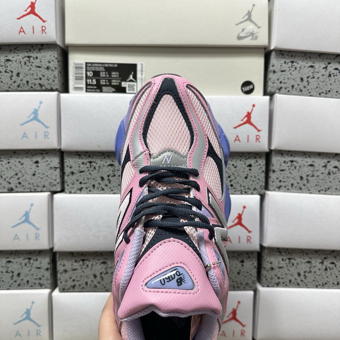 NB 9060 Pink Purple Blue
