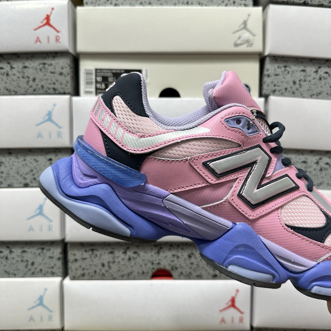 NB 9060 Pink Purple Blue