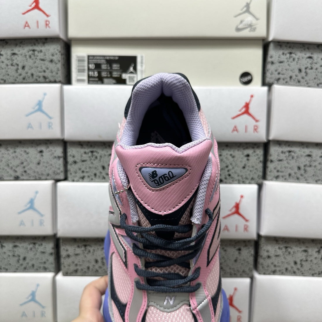 NB 9060 Pink Purple Blue