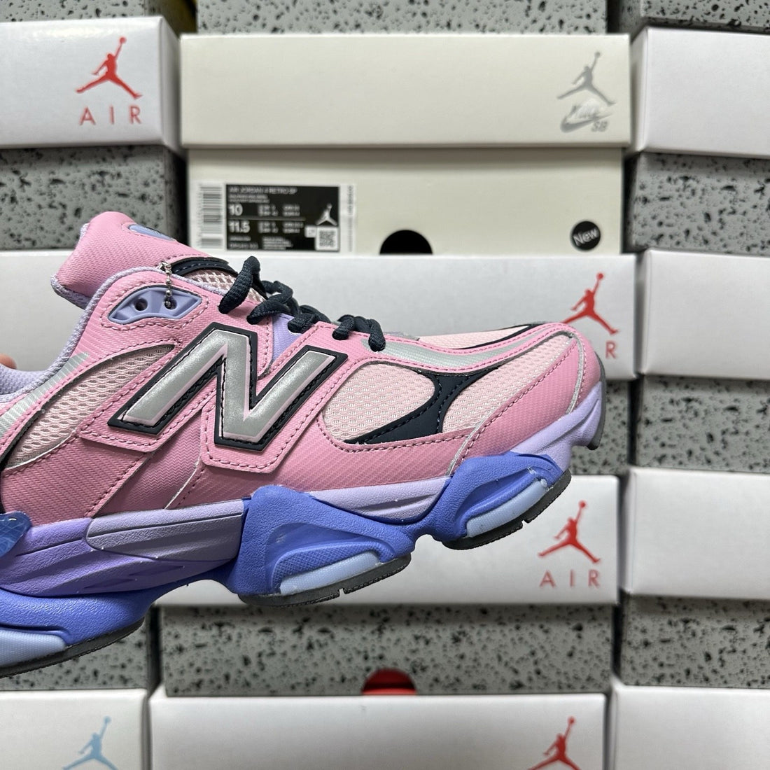 NB 9060 Pink Purple Blue