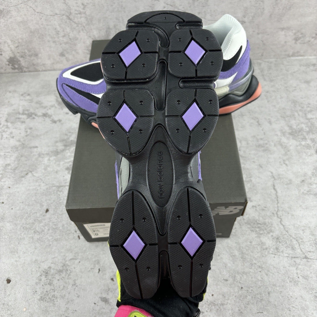 NB 9060 Purple Black Salmon