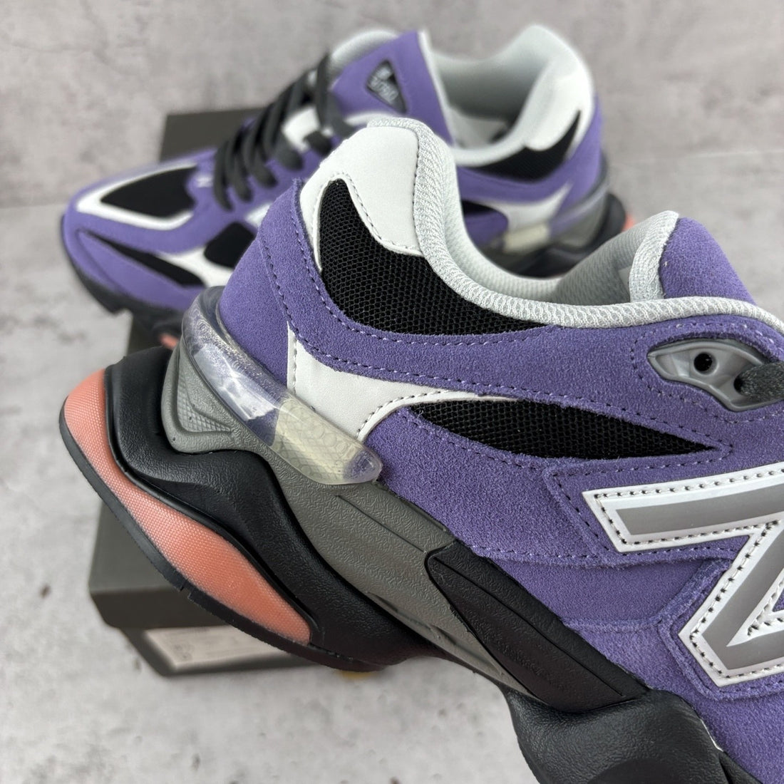 NB 9060 Purple Black Salmon