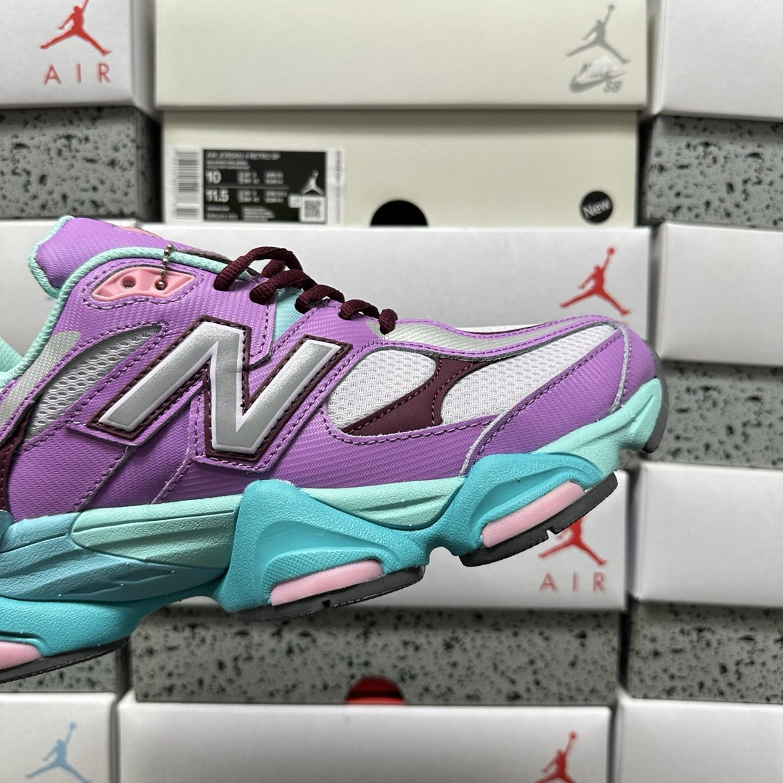 NB 9060 Purple Turquoise