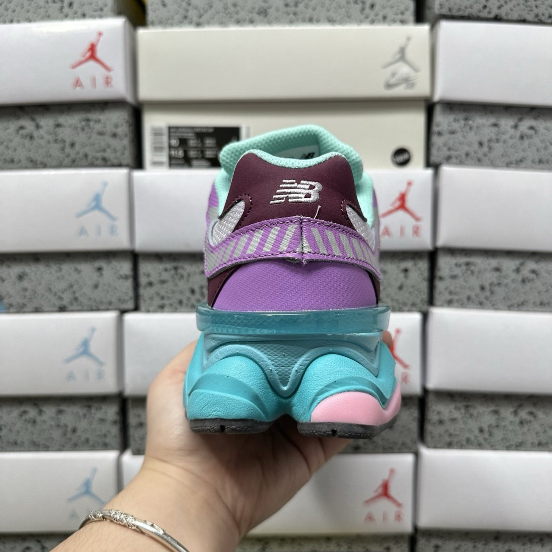 NB 9060 Purple Turquoise