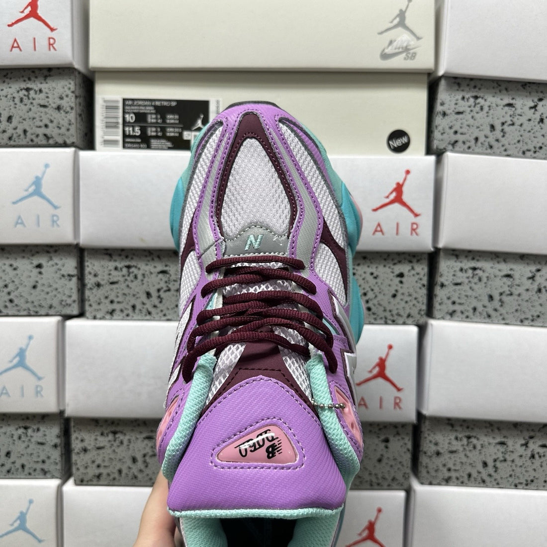 NB 9060 Purple Turquoise