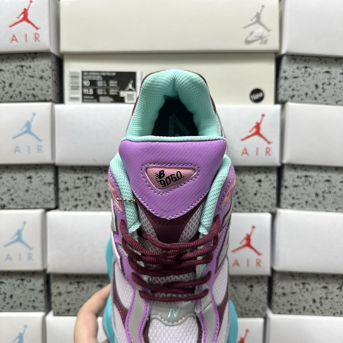NB 9060 Purple Turquoise