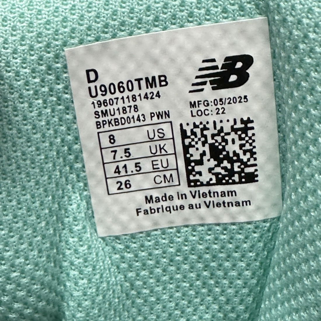 NB 9060 Purple Turquoise