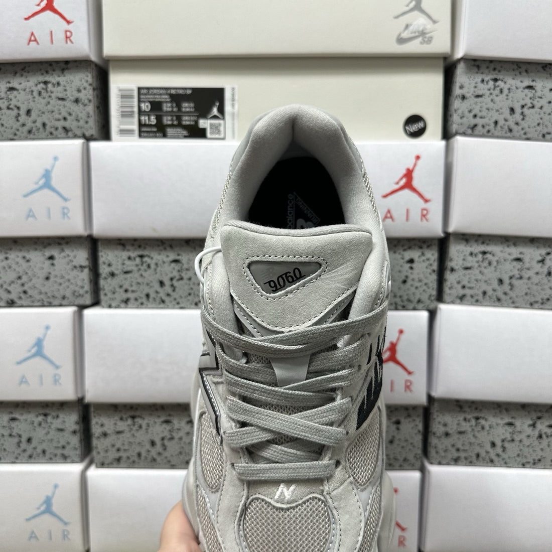 NB 9060 Rain Cloud Silver