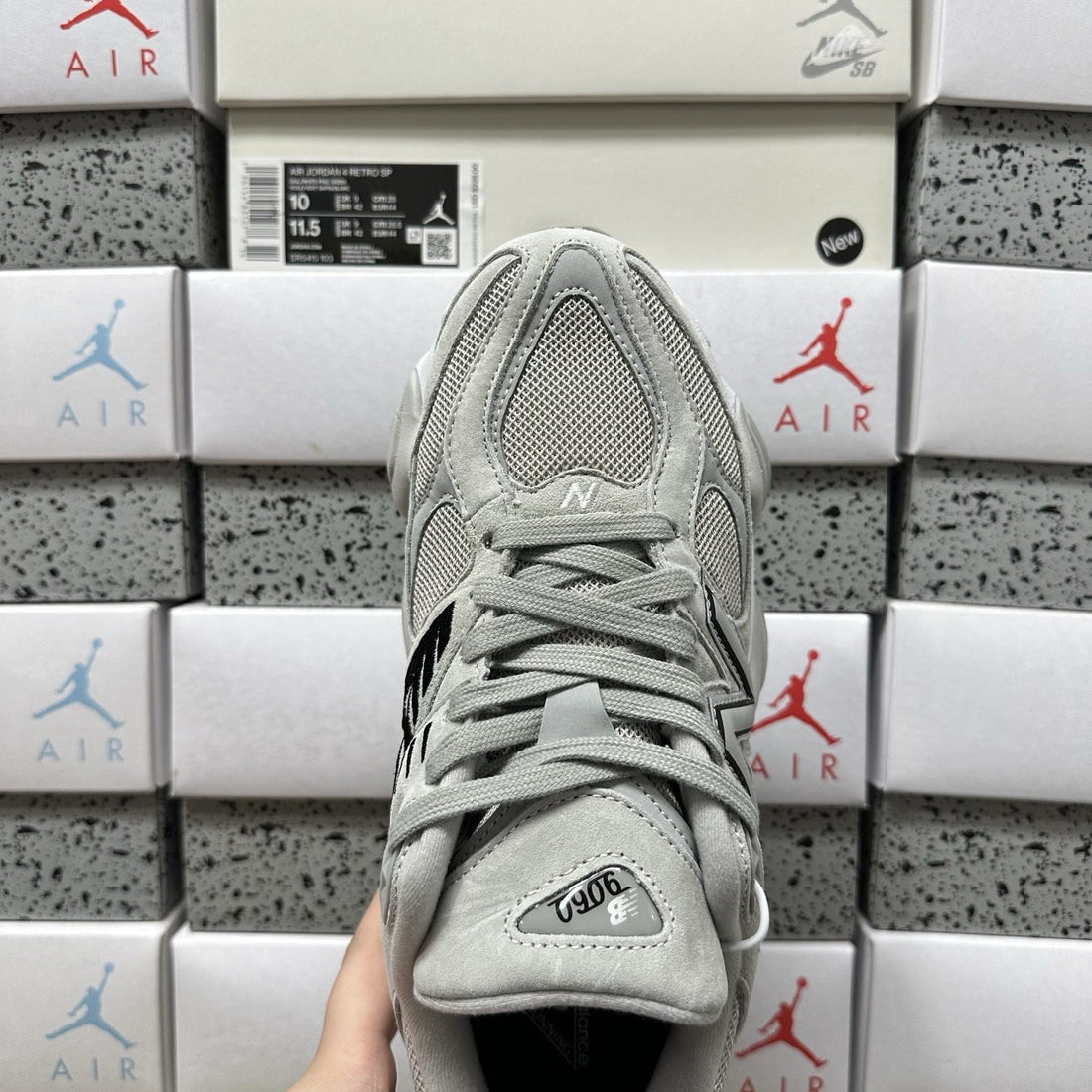 NB 9060 Rain Cloud Silver