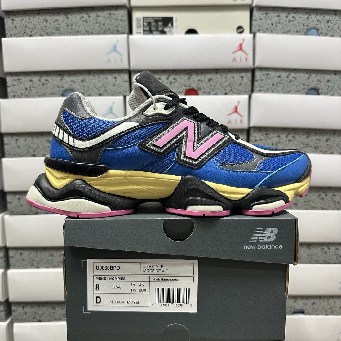 NB 9060 Royal Blue Pink