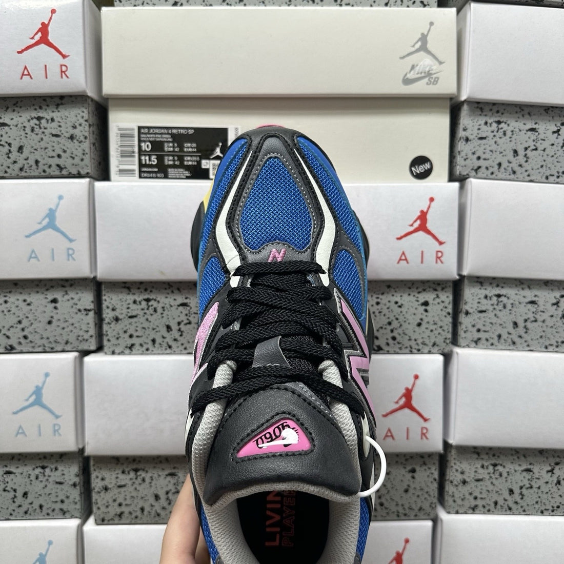 NB 9060 Royal Blue Pink