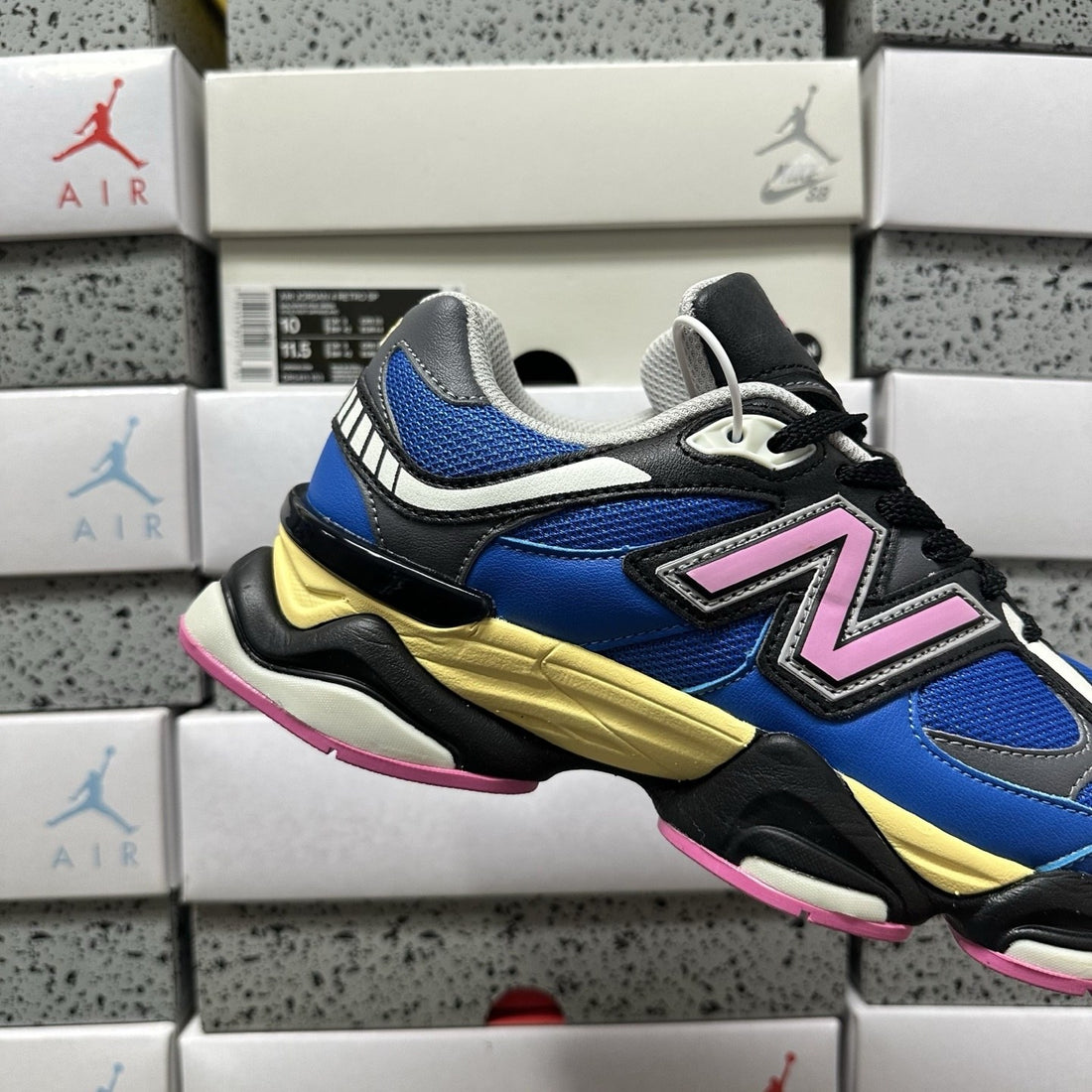 NB 9060 Royal Blue Pink