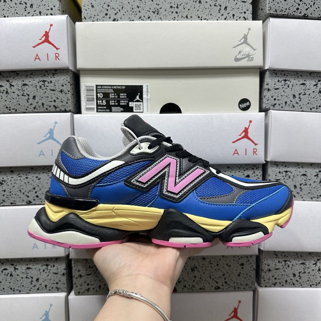 NB 9060 Royal Blue Pink