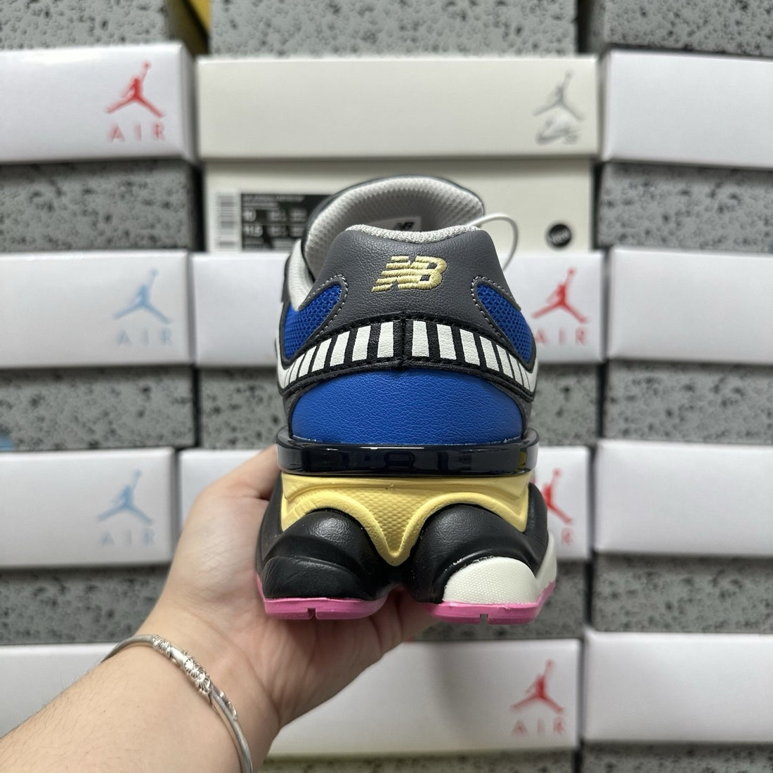 NB 9060 Royal Blue Pink