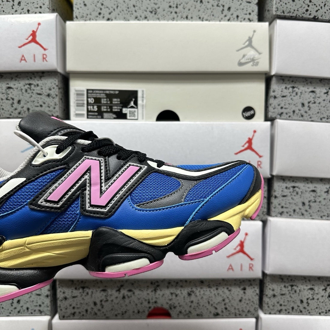 NB 9060 Royal Blue Pink