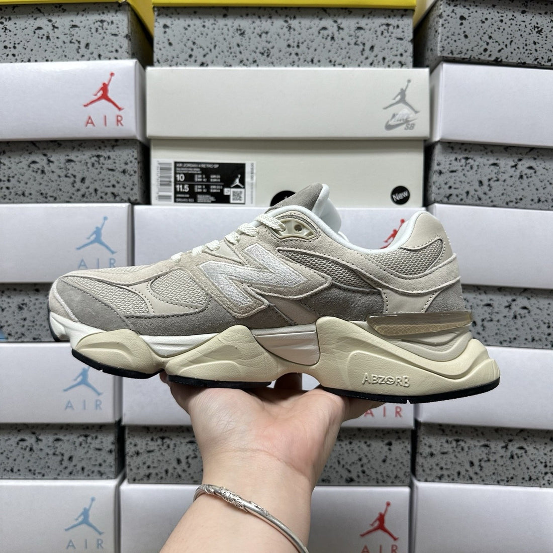 NB 9060 Sea Salt Beige