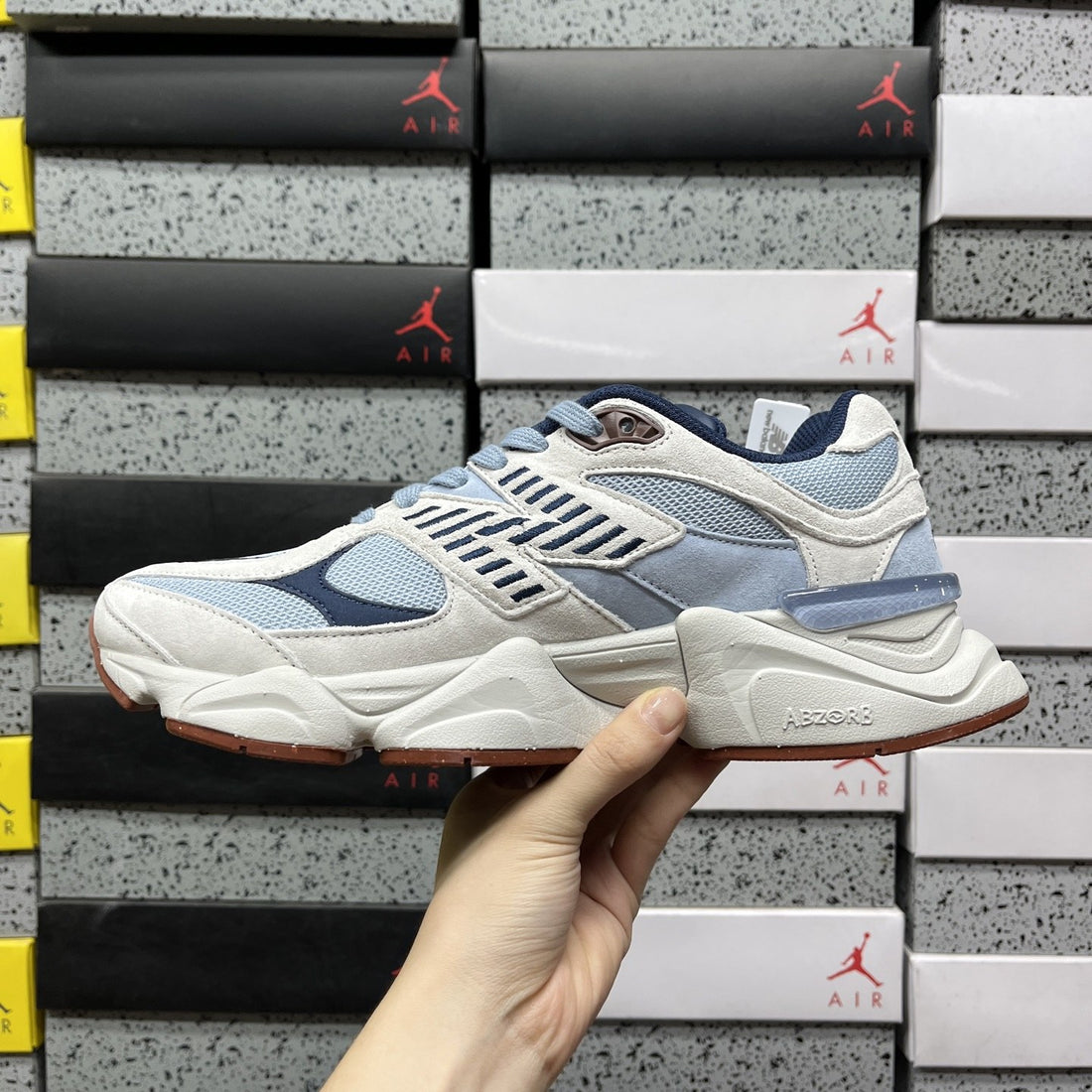 NB 9060 Sea Salt Blue Gum