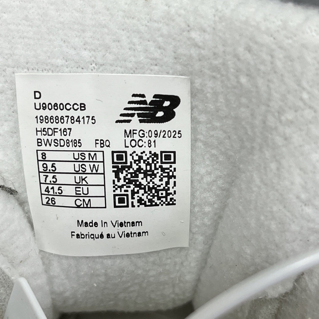 NB 9060 Sea Salt Tan