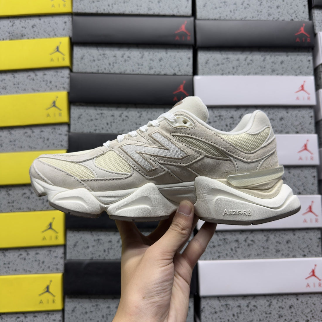 NB 9060 Sea Salt White
