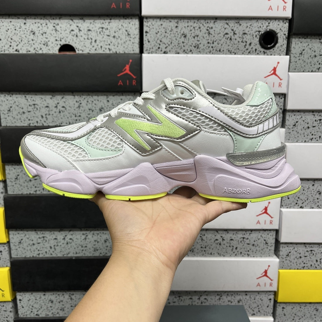 NB 9060 Silver Volt Lilac