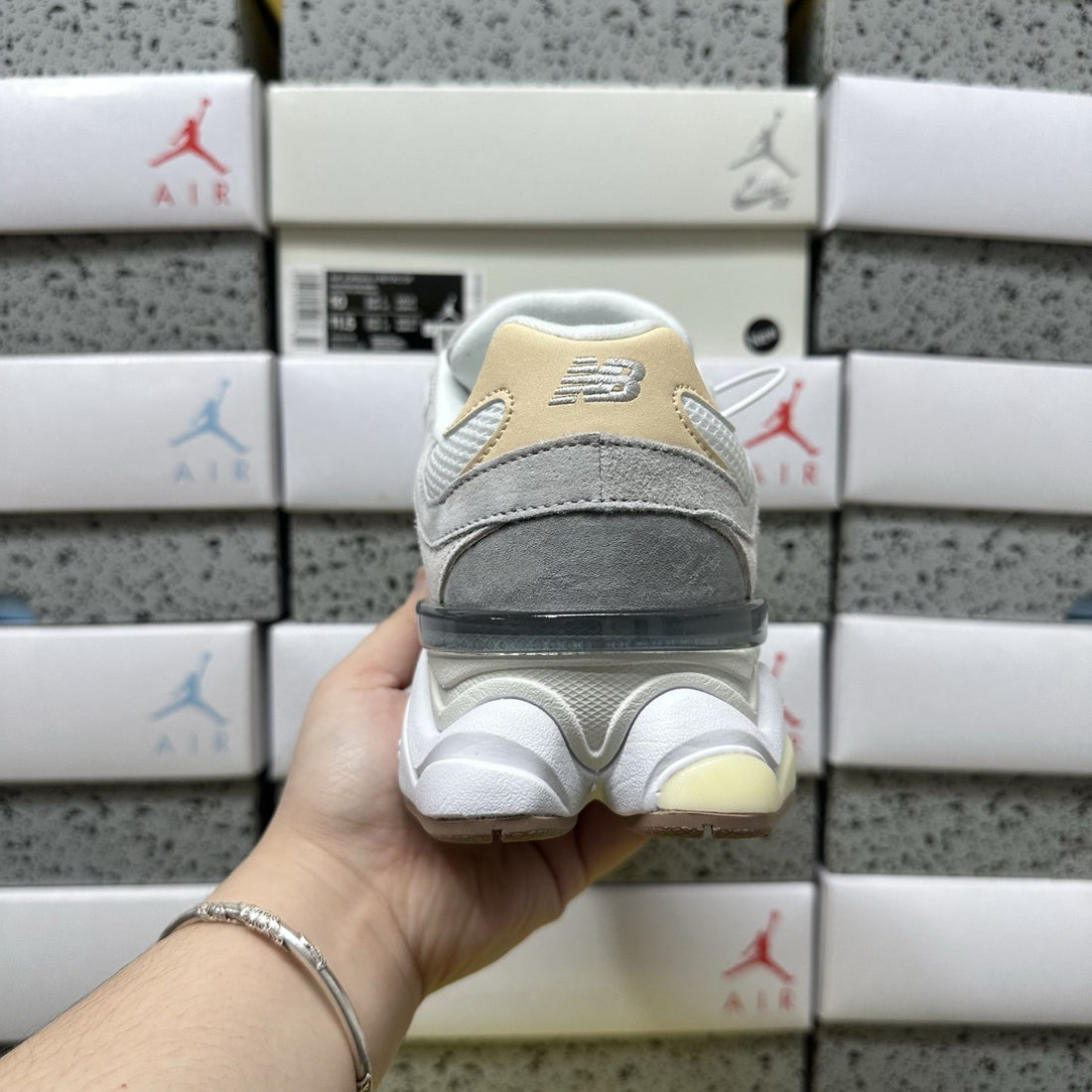 NB 9060 Silver Yellow