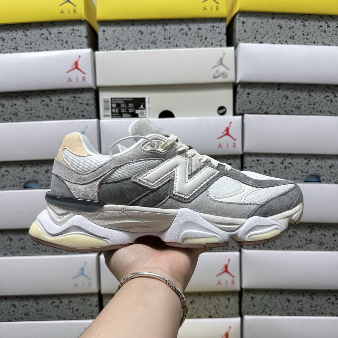NB 9060 Silver Yellow