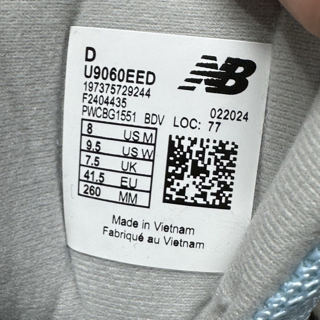 NB 9060 Sky Blue Grey