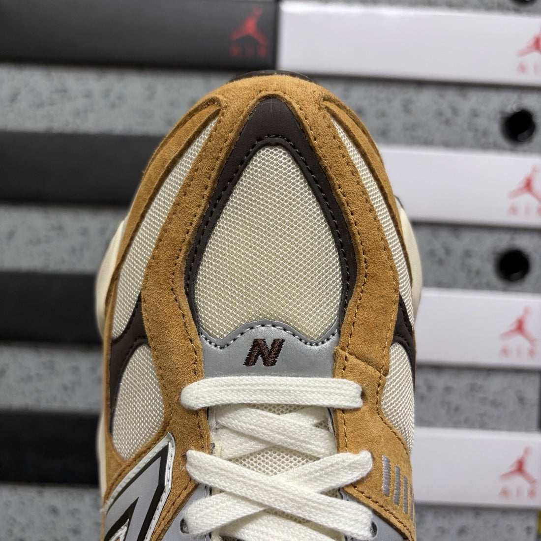 NB 9060 Wheat Brown Suede