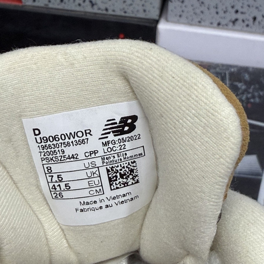 NB 9060 Wheat Brown Suede