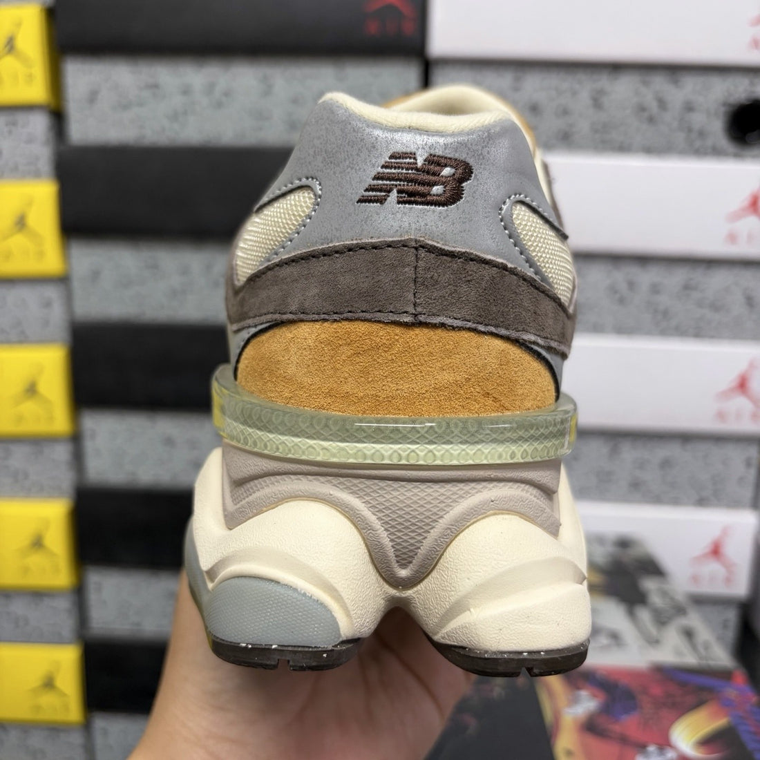 NB 9060 Wheat Brown Suede