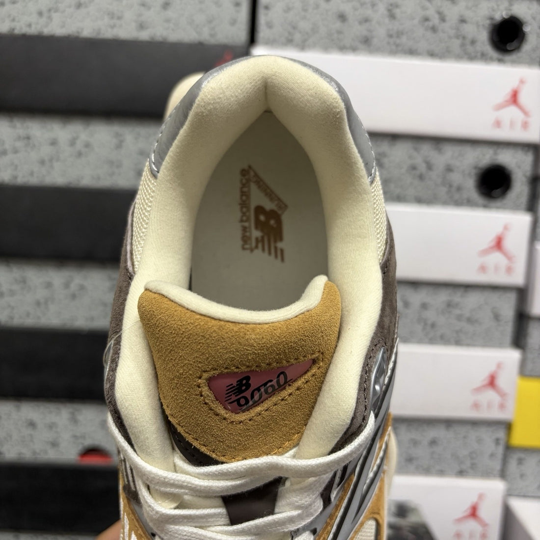 NB 9060 Wheat Brown Suede